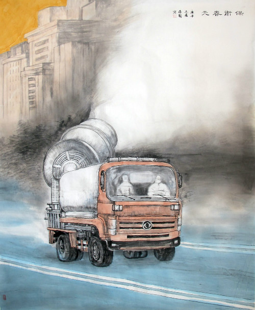 【甘肅全民戰(zhàn)“疫”】保衛(wèi)春天！蘭州榆中縣文藝界致敬“逆行者”