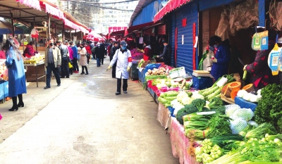 蘭州城關(guān)區(qū)廟灘子菜市場(chǎng)恢復(fù)營(yíng)業(yè)