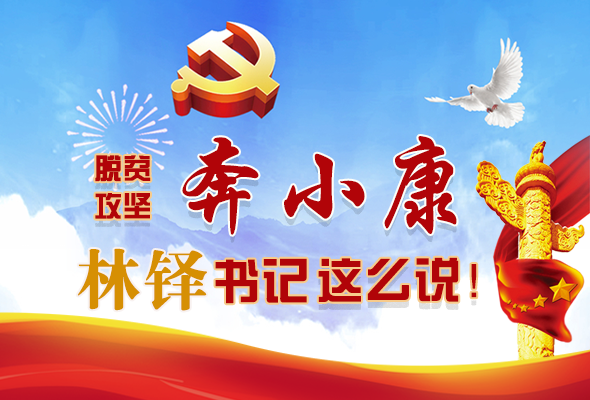 長圖|脫貧奔小康，林鐸書記這么說！