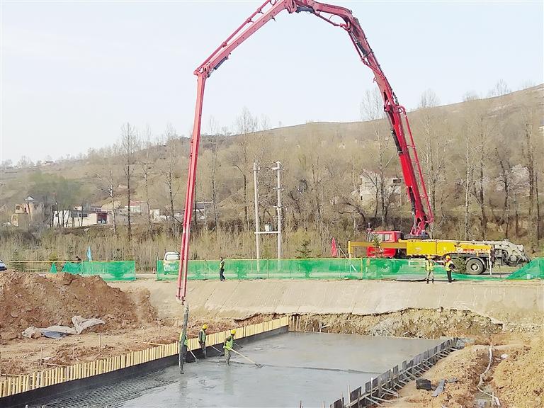 臨夏州和政縣持續(xù)推進大南岔河生態(tài)修復及綜合治理工程