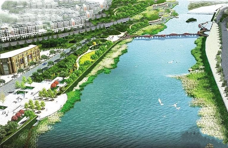 天水藉河三期景觀(guān)工程計(jì)劃年底投入使用