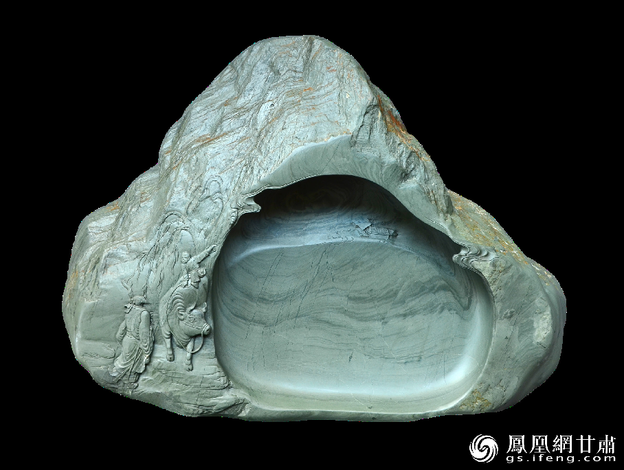 洮硯石質(zhì)細(xì)潤(rùn)堅(jiān)實(shí)，潑墨如油不損毫，書(shū)寫(xiě)流利生輝。資料圖