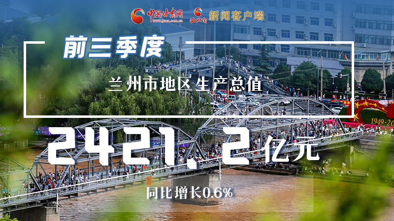 海報(bào)|穩(wěn)中有進(jìn)，蘭州市前三季度進(jìn)度條這樣刷新！