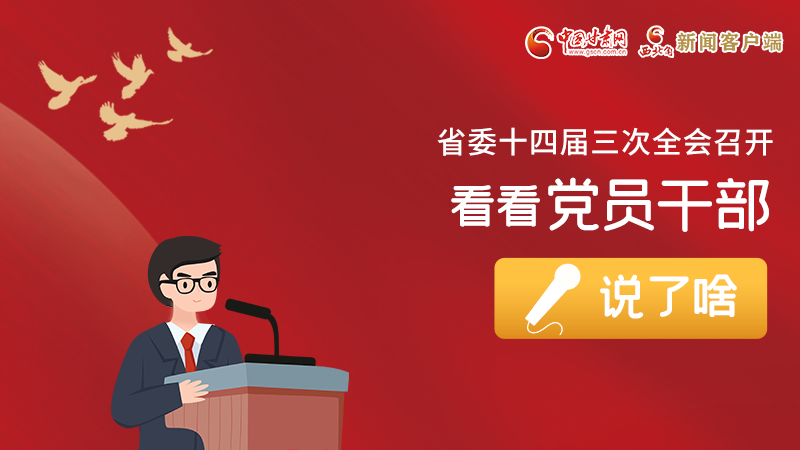 圖解|事關(guān)甘肅省委十四屆三次全會(huì)，黨員干部這么說(shuō)！